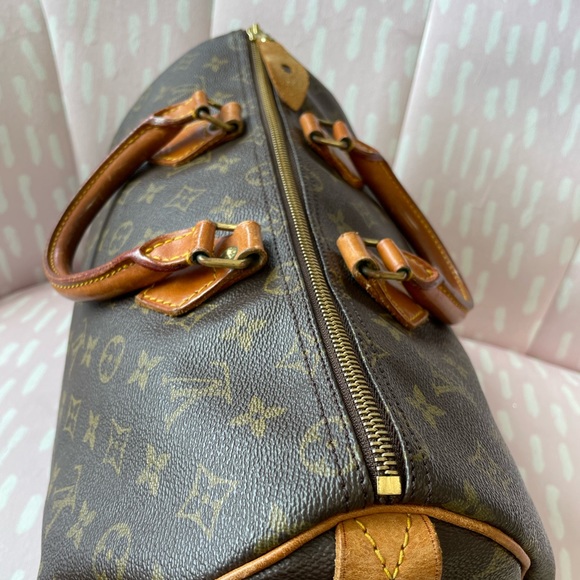 LOUIS VUITTON SPEEDY 35 MONO VINTAGE DC 824 ‼️PURGE SALE‼️ - Picture 14 of 16